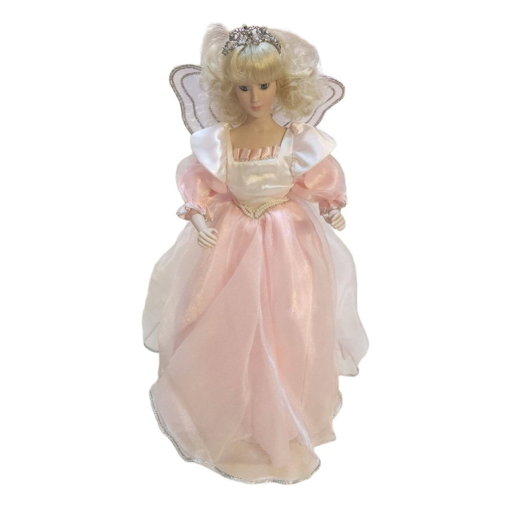 Mother Goose Female Blonde Hair Angel Doll Morgan Brittany Collectible